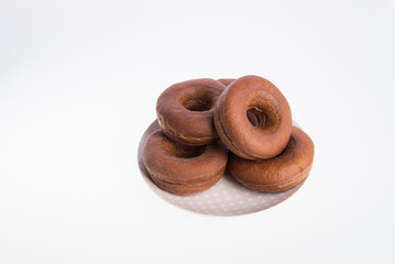 Fototapeta na wymiar donut or fresh donut on a background.