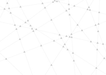 Abstract grey hi-tech communication lines background