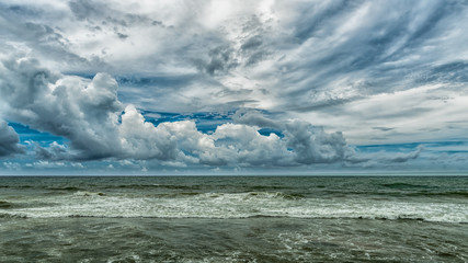 Galle cloudy sky