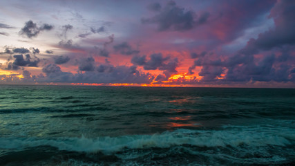 Sunset @ galleface, Colombo