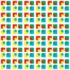 Colorful geometric pattern background