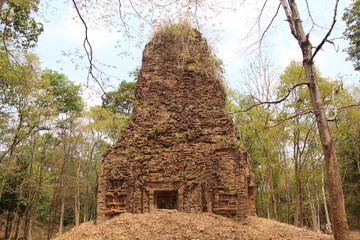 Cambodia . Sambor Prei Kuk Temple . Kampong Thom Province . Kampong Thom City .