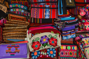 Fototapeta premium Peru Cusco handicraft