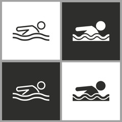 Pool - vector icon.