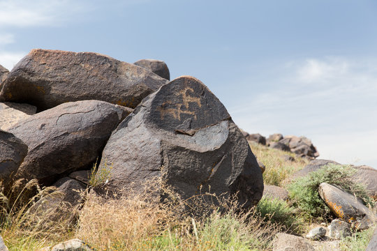 Rock Arts of Shandiz, Khorasan Razavi, Iran