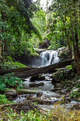 Phu Soi Dao waterfall at Phu Soi Dao National park, thailand