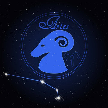 Aries Astrology constellation of the zodiac