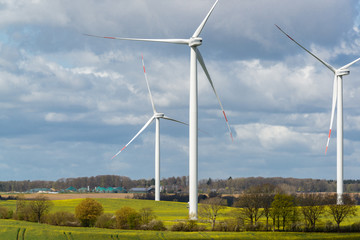 Erzeugung regenerativer Energie auf dem Land