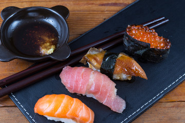 Fresh Japanese sushi