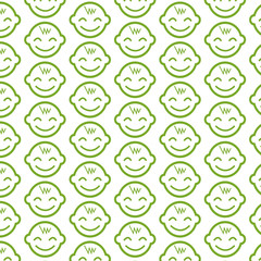 Pattern background Baby icon