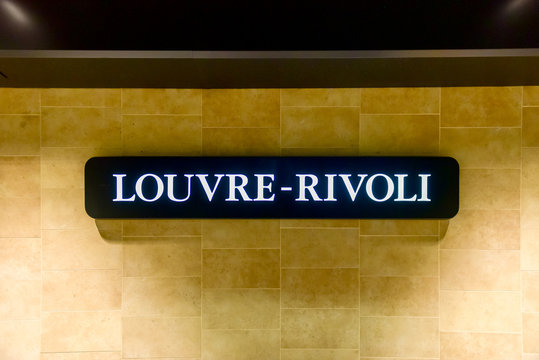 Louvre-Rivoli Station - Paris, France