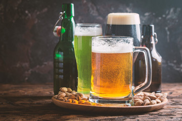 different sorts of craft beer