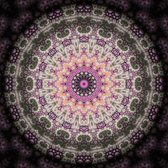 Obraz premium Abstract fractal design, artistic illustration