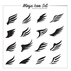 Wins icon set for logo design vector