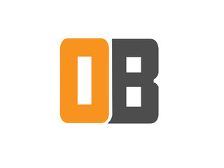 OB Initial Logo for your startup venture