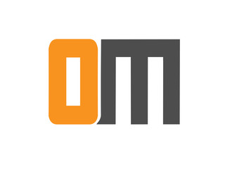 OM Initial Logo for your startup venture