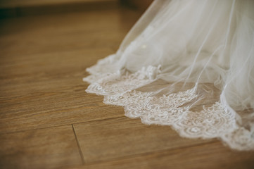 Beautiful bride wedding dresses separately