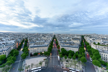 Paris City Skyline - France