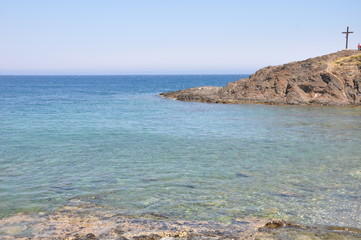 Vue sur mer de Collioure
