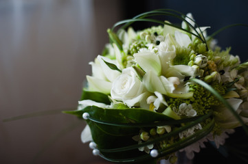 The bride's bouquet