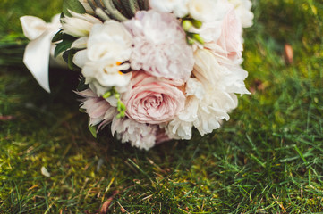The bride's bouquet