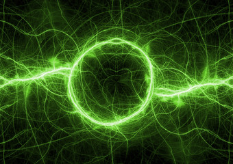 Green energy, plasma electric background