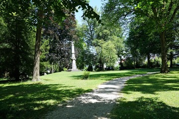 Park in Ehingen in Deutschland