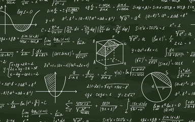 Math seamless pattern