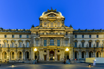 Fototapeta na wymiar Louvre Museum - Paris, France