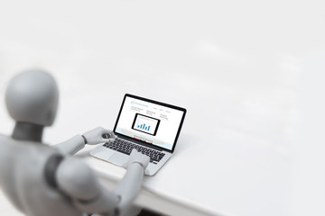 Robot consulting finances website