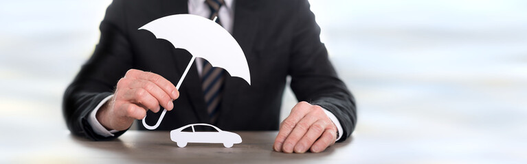 Concept of insured car