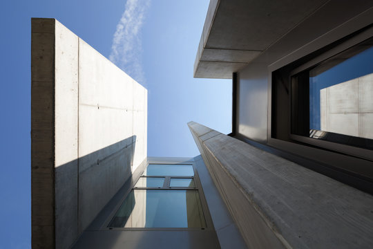 Closeup modern architecture