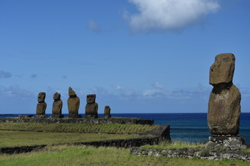 Ahu Tongariki on Easter Island