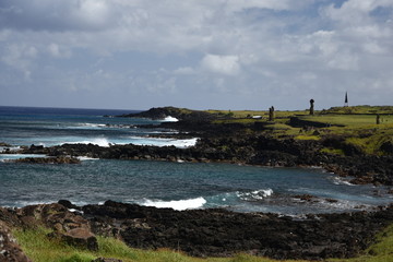 Ahu Tongariki on Easter Island