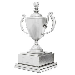 champion silver trophy cup