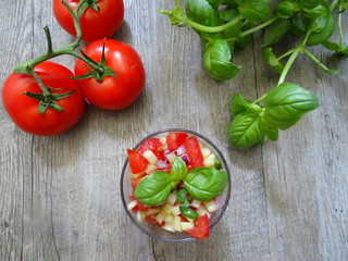 Salade de tomates