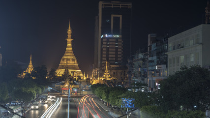 Night scape Pagoda