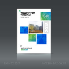 Simple style brochure. Flyer promotion. 