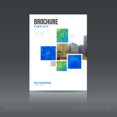 Simple style brochure. Flyer promotion. 
