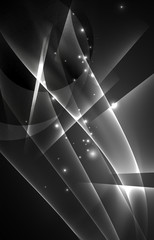 Vector polar lights concept background