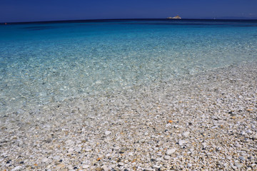 Obraz premium blue Sea water background