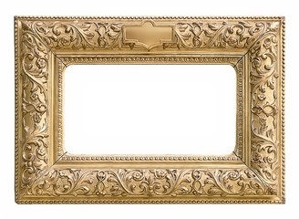 Gold frame for paintings, mirrors or photos