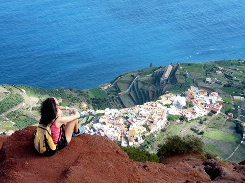 View on Agulo, La Gomera, Canarias