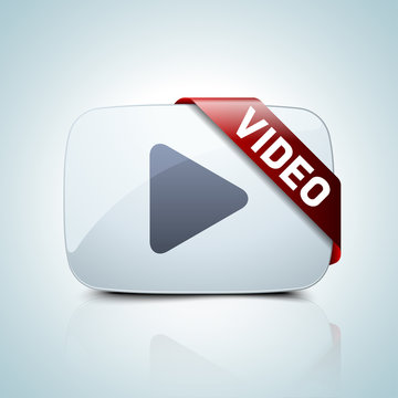 Video button illustration