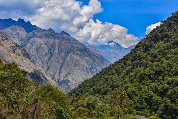 peru inca trail salkantay green valley