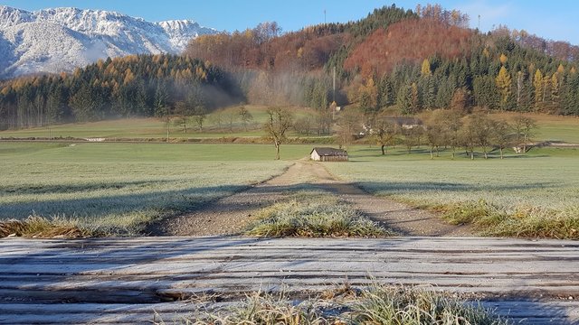 November Morning - Austria