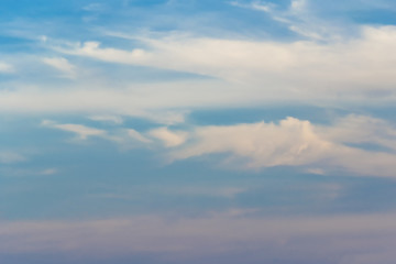 Obraz premium Blue backdrop in the air