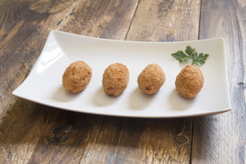 Typical spanish (Croquetas)