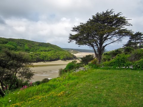 Gannel Estuary, Newquay, Cornwall, UK