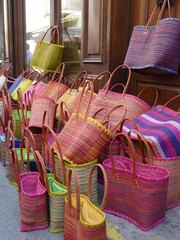 Paniers au marché